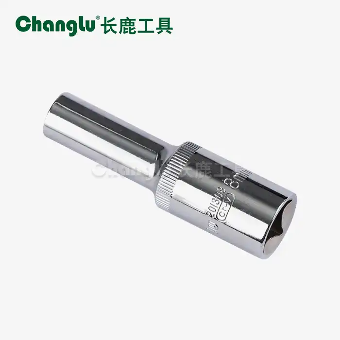 1/4" Mirror-polished deep socket